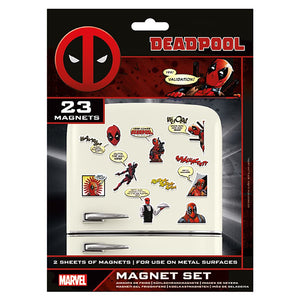 Marvel - Deadpool Magnet Set 23 Magnets