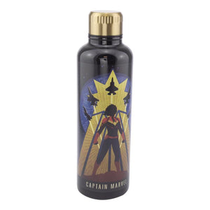 Captain Marvel - Metal Water Bottle