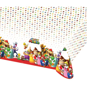 Toalha Super Mario de plástico - 120 x 180 cm
