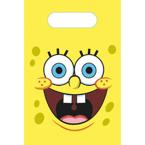 Sacos SpongeBob Papel - 8 unidades