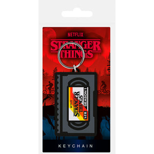 Stranger Things - VHS Rubber Keychain