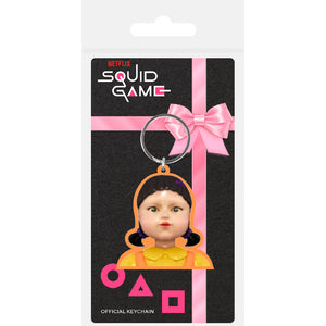 Squid Game - Doll Rubber Keychain