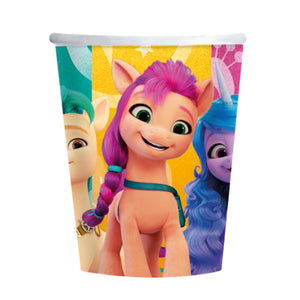 Copos My Little Pony de papel 250 ml - 8 unidades