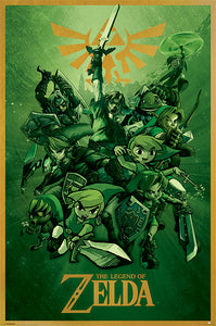 The Legend Of Zelda - Maxi Poster Link