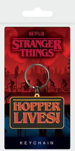 Stranger Things - (Hopper Lives) Rubber Keychain