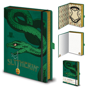 Harry Potter - Notebook Premium A5 (Intricate Houses Slytherin)