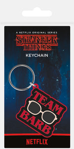 Stranger Things - Team Barb Rubber Keychain
